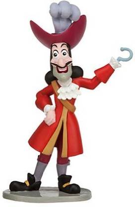 FISHER-PRICE Disney Jr. Jake and the Neverland Pirates 4 1/4 inch Captain Hook Action Figure PVC Figurine