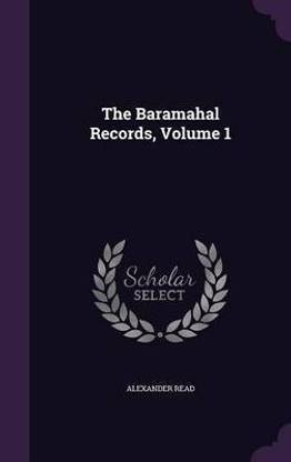The Baramahal Records, Volume 1