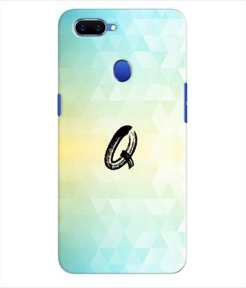 pinaaki Back Cover for Oppo A5 - Alphabet Q