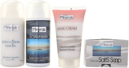 Dead Sea Premier Cosmetics Minerals Refresh Bath Set