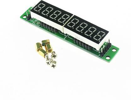 KitsGuru Red MAX7219 8-Digit LED Display Module Digital Tube for arduino Timer Counter and Clock Electronic Hobby Kit