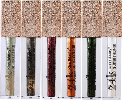 Kiss Beauty 24K Golden Glitter Eyeliner-57133 8 g