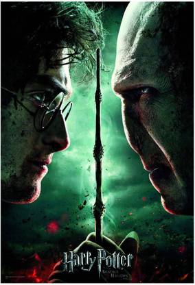 WB Official Licensed Harry Potter Voldemort Face 2 Face Poster A3+ 13 x 19 inches Paper Print