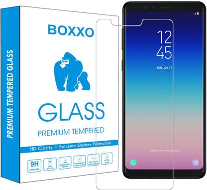 Boxxo Edge To Edge Tempered Glass for Samsung Galaxy A8 Star