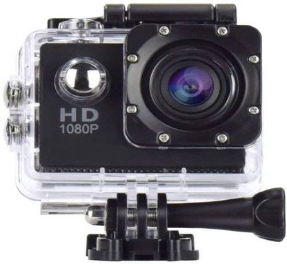 BIRATTY 1080 1080P Sports Action Camera HDMI Rechargeable Batteries, Support up to 32GB SD Card Compatible with Android, iOS, Tablet, PC. Sports and Action Camera