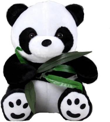 Wonderland Toys Small Panda teddy bear soft toy for kids and teens  - 20 cm