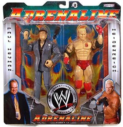 Jakks Pacific WWE JAKKS PAUL HEYMAN HEIDENREICH ADRENALINE 11 WRESTLING FIGURE