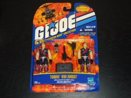 G.I. Joe Tomax and Xamot - G.I. Joe The Real American hero Collection Action Figure 2-Pack