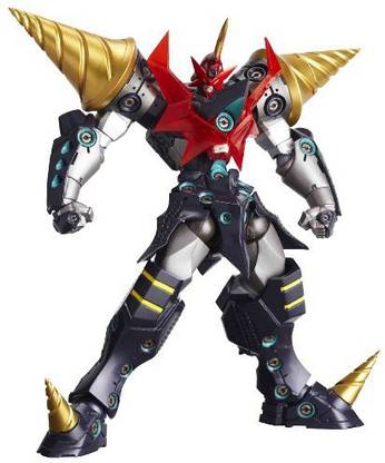 Kaiyodo Revoltech Yamaguchi Super Poseable Action Figure #071 Super Galaxy Gurren Lagann