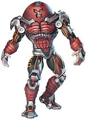 Toybiz X-Men Action Figure Asst. 2:Super Poseable Juggernut w/ Pound 'N Punch Action