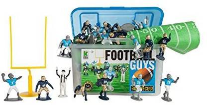 Kaskey Kids Football Guys: Navy vs. Gray Inspires Imagination with Open-Ended Play Includes 2 Full Teams and More for Ages 3 and up