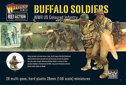 Warlord Games Buffalo Soldiers Model Figures 28mm 1/56th Scale
