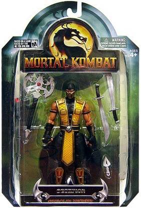 Jazwares Mortal Kombat Shaolin Monks Series 3 Exclusive Action Figure Scorpion by