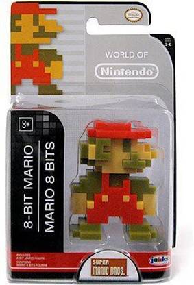 NINTENDO World of 86730 2.5" 8 Bit Mario Action Figure