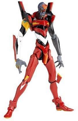 Rockin Robot Revoltech Yamaguchi Series: Rebuild of Evangelion Revoltech Eva Unit 02 Trailer Version Series No.124 Action Figure by