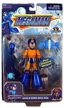 Jazwares Megaman X Napalm Bomb Mega Man Metallic Action Figures Capcom