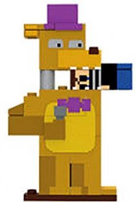 McFARLANE Toys 12674-7 Five Nights At Freddy's 8-Bit Buildable Figures Building Kit