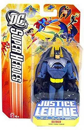 JUSTICE LEAGUE DC Super Heroes: Unlimited Batman (with Batwings, Yellow Card) Action Figure