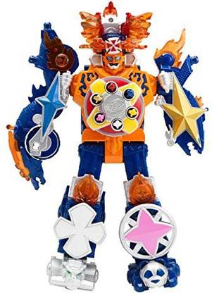 Power Rangers Super Ninja Steel Megazord Figure, Blaze Megazord