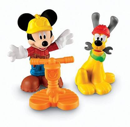 Mickey Mouse Mickey & Pluto Disney Junior Construction Set Mickey Is Poseable