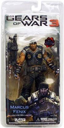 Gears of War 3 Series 1 Marcus Fenix Action Figure by