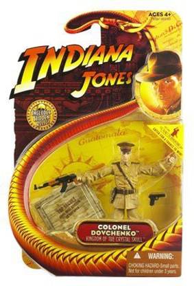 Indiana Jones COLONEL DOVCHENKO from Kingdom of the Crystal Skull Action Figure & Accessories (Includes Hidden Relic)