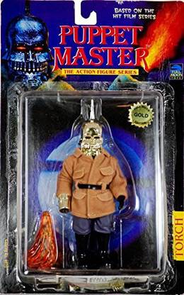 Puppet Master 1998 - Full Moon Toys Inc - - Action Figure Series - Torch - Full Moon GOLD Edition - OOP - Rare - New - MOC - Collectible