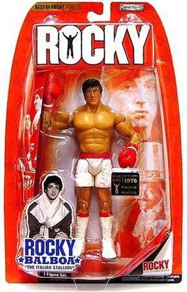 Jakks Pacific Best of Rocky Action Figure Rocky Balboa Rocky I Vs. Creed