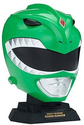 Power Rangers Legacy Mighty Morphin Helmet Display Set, Green Ranger