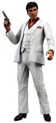 Scarface Tony Montana White Suit 7" Action Figure