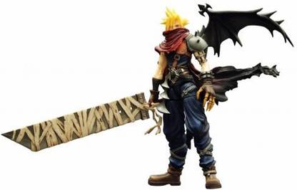 Square Enix Kingdom Hearts Play Arts Vol. 2 Action Figure - Cloud Strife Coliseum Ver.