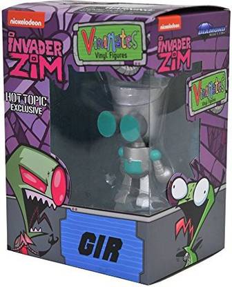 Invader Zim GIR Robot SIR Vinyl Figure Hot Topic Exclusive Vinimates LE