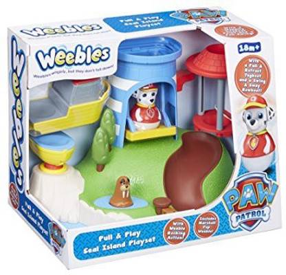 PAW PATROL Weebles Seal Island Playset