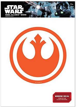 STAR WARS Rebel Insignia Window Decal Action Figure