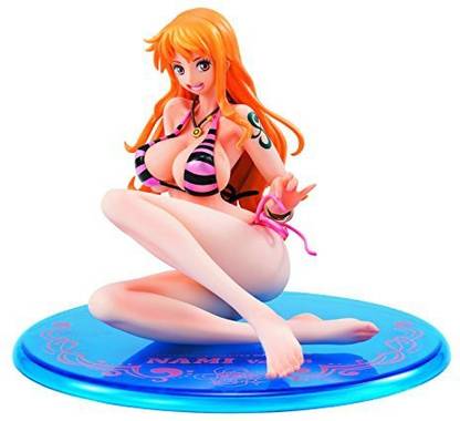 Megahouse One Piece: Portrait of Pirates: Nami Ex Model PVC Figure Statue (Pink Bikini Version)