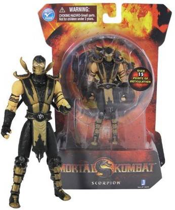Mortal Kombat Scorpion ~3.9" Action Figure: MK9 Figure Series