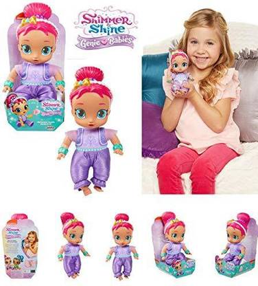 NICKELODEON NEW Shimmer and Shine Genie Babies - SHIMMER GENIE BABY DOLL (Appr 7 Inch)