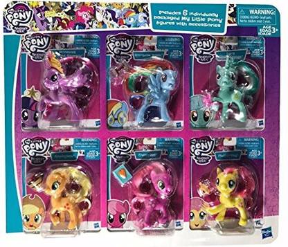 MY LITTLE PONY Friendship is Magic 6 Figures with Accessories
