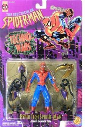 Spiderman THE AMAZING SPIDER-MAN TECHNO-WARS:HYPER TECH SPIDER-MAN ACTION FIGURE