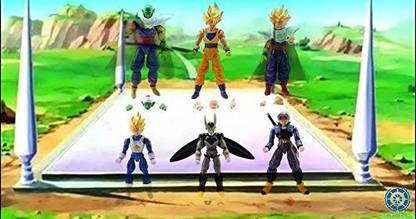 Unbranded 6x Dragon Ball Z Action Figures: Trunks Piccolo Cell Super Saiyan Goku Gohan Vegeta