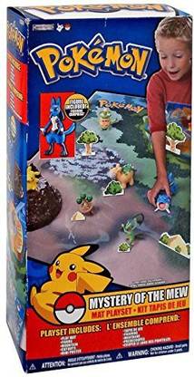 Jakks Pacific Pokemon Mat Playset Mystery of the Mew with Lucario