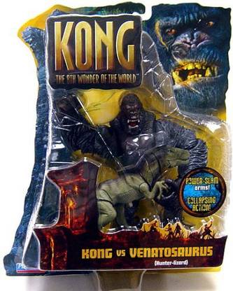 King Kong The 8th Wonder of the World Action Figure Kong Vs. Venatosaurus