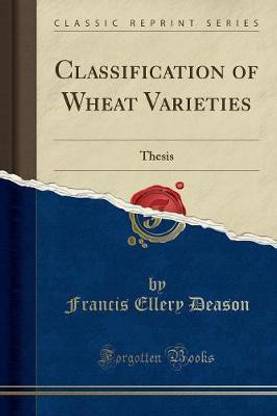 Classification of Wheat Varieties