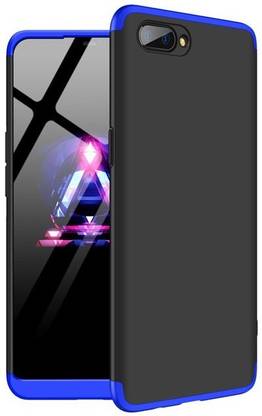 Wellpoint Front & Back Case for Realme C1 Plain Case Cover