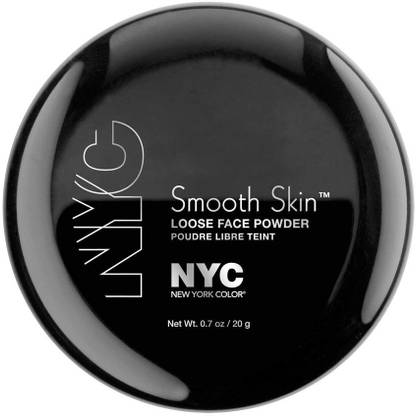 Nyc New York Color Smooth Skin Loose Face Powder, Translucent, 0.7 Ounce Compact
