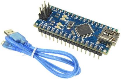 Robodo Arduino Nano V3 with USB Cable Micro Controller Board Electronic Hobby Kit