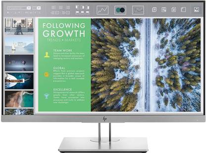 HP EliteDisplay E243 60.45 cm (24 inch) Full HD LED Backlit IPS Panel Monitor (1FH47AA#ABA)