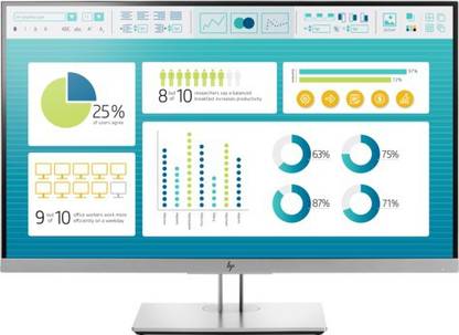 HP EliteDisplay E273 68.58 cm (27 inch) Full HD LED Backlit Monitor (1FH50AA)
