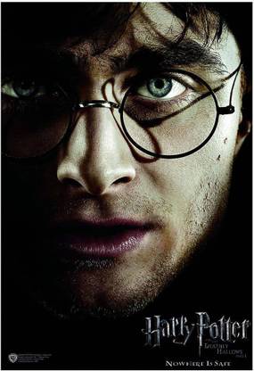 WB Official Licensed Harry Potter Deathly Hallows Part 1 Movie Poster A4 Paper Print