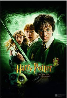 WB Official Licensed Harry Potter Chamber of Secrets Movie Poster A4 Paper Print